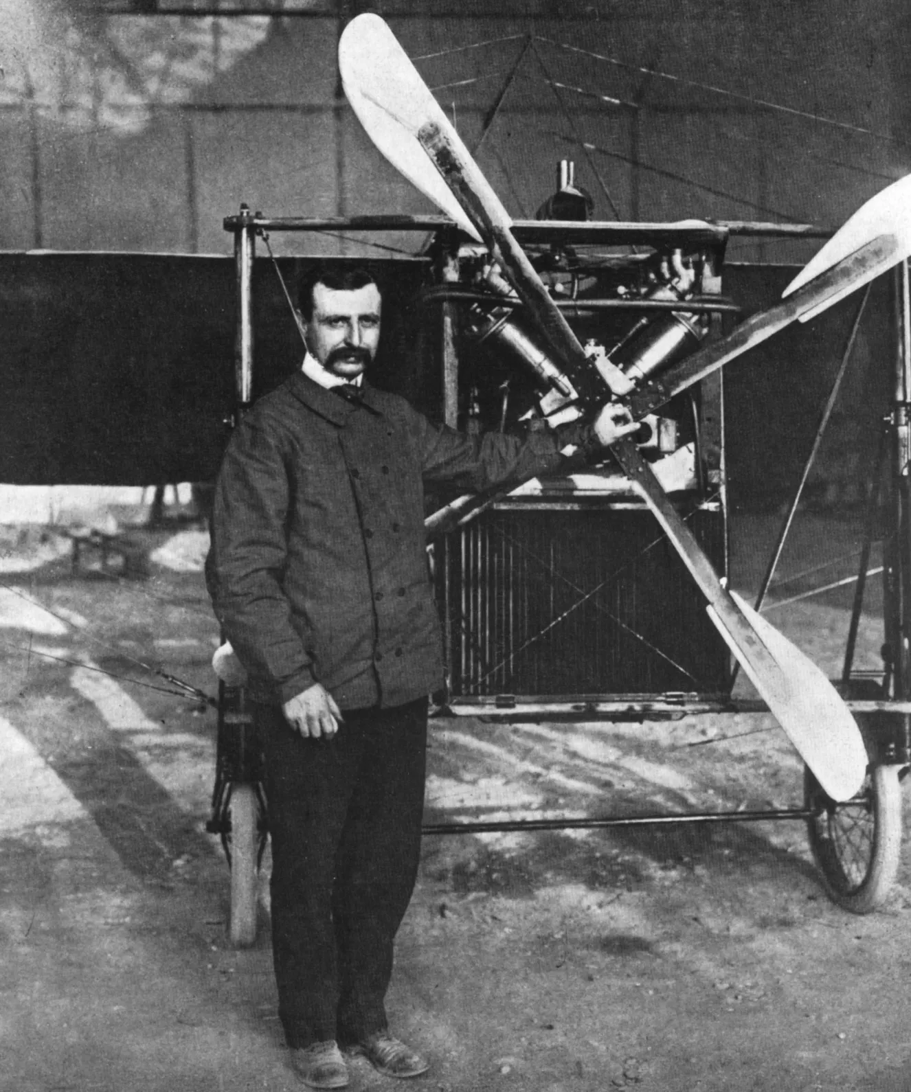 Louis-Bleriot-monoplane-Type-XI-English-Channel-July-25-1909 Louis-Bleriot-monoplane-Type-XI-English-Channel-July-25-1909